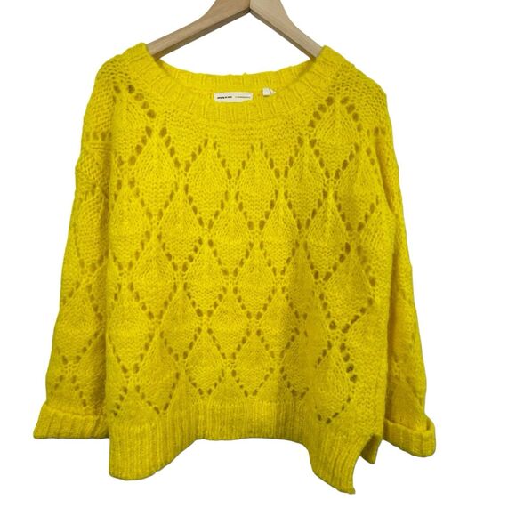 Anthropologie Bright Lights Pullover Sweater By Sleeping On Snow New Size S - Picture 4 of 11